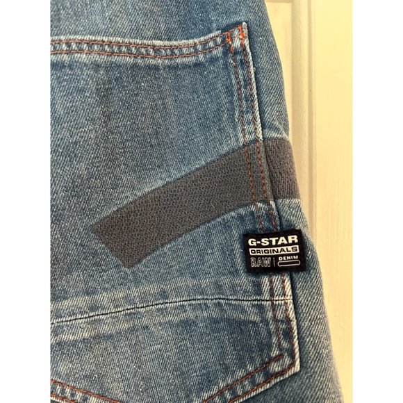 G Star Raw Original Jeans Shorts 27 Waist Button Close Snap Pocket 5 Pocket - Picture 7 of 15